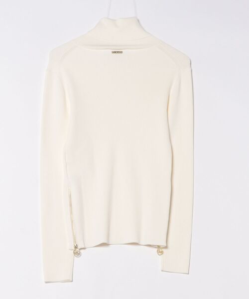 MICHAEL KORS(マイケルコース)の「リブ サイドジップ セーター(ニット/セーター・レディース・アイボリー系・XS/L/S/M)」の2枚目の写真