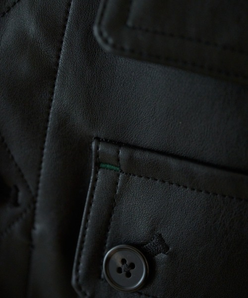 common gull products.（コモンガルプロダクツ）の「街のレザージャケット（その他アウター・レディース・ブラウン系/ブラック系・LARGE/MEDIUM）」の20枚目の写真