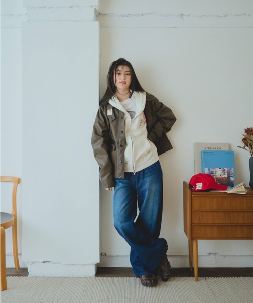 セール】街のレザージャケット（その他アウター）｜common gull