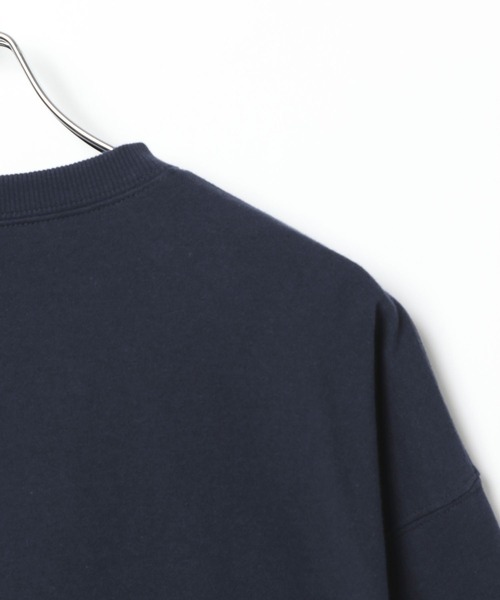 LEPSIM（レプシィム）の「ロゴ裏毛5分袖プルオーバー　323395（Tシャツ/カットソー・レディース・ネイビー/キナリ/グレー・FREE）」の13枚目の写真