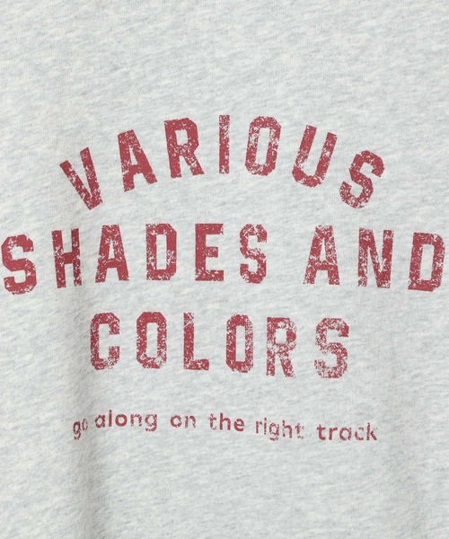 LEPSIM（レプシィム）の「ロゴ裏毛5分袖プルオーバー　323395（Tシャツ/カットソー・レディース・ネイビー/キナリ/グレー・FREE）」の17枚目の写真