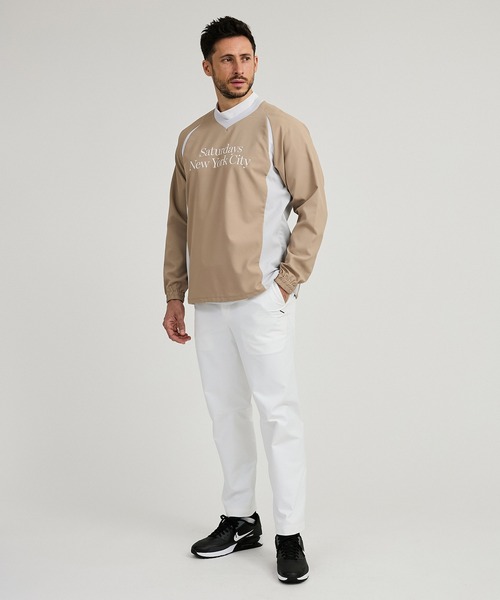 Saturdays Golf（サタデーズゴルフ）の「AZEK  Stretch Woven Pullover（Tシャツ/カットソー・メンズ・ブラック/ベージュ・L/M/S/XL）」の15枚目の写真
