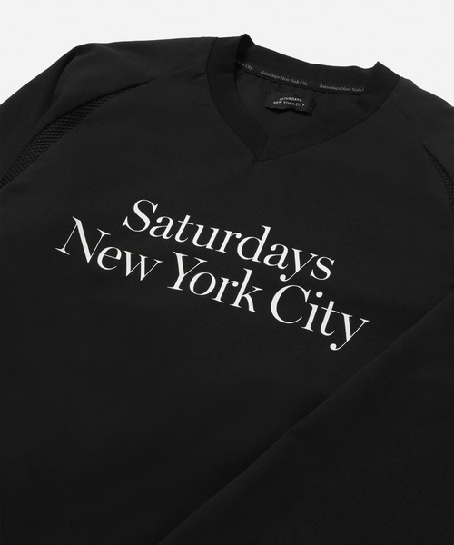 Saturdays Golf（サタデーズゴルフ）の「AZEK  Stretch Woven Pullover（Tシャツ/カットソー・メンズ・ブラック/ベージュ・L/M/S/XL）」の9枚目の写真