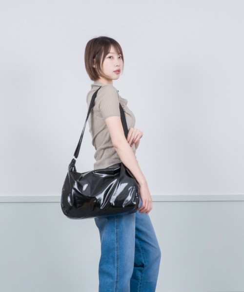 Jack Gomme（ジャックゴム）の「【JACK GOMME/ジャックゴム】ショルダーバッグ　JOY（ショルダーバッグ・レディース・ゴールド/カーキ/ホワイト/ブラック/ブルー/アイボリー・FREE）」の14枚目の写真