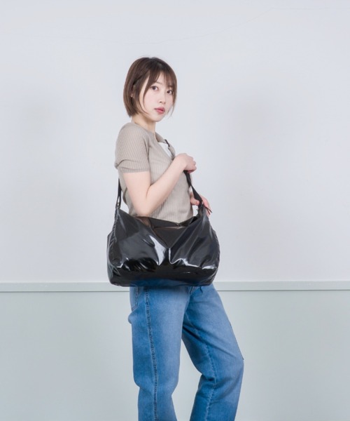 Jack Gomme（ジャックゴム）の「【JACK GOMME/ジャックゴム】ショルダーバッグ　JOY（ショルダーバッグ・レディース・ゴールド/カーキ/ホワイト/ブラック/ブルー/アイボリー・FREE）」の15枚目の写真