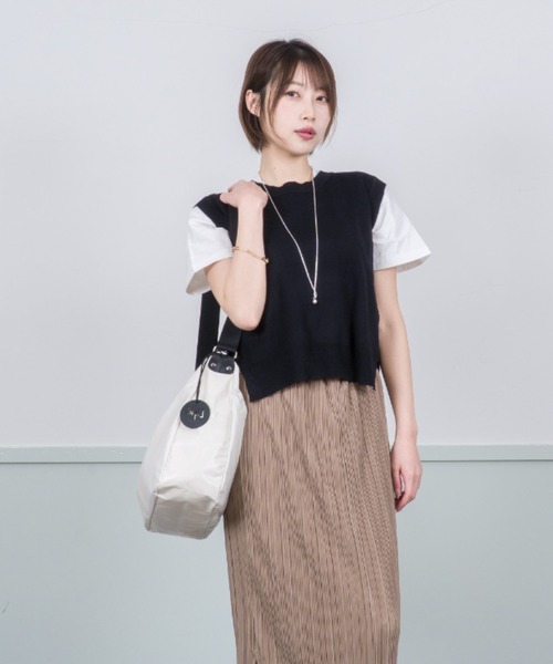 Jack Gomme（ジャックゴム）の「【JACK GOMME/ジャックゴム】ショルダーバッグ　JOY（ショルダーバッグ・レディース・ゴールド/カーキ/ホワイト/ブラック/ブルー/アイボリー・FREE）」の9枚目の写真