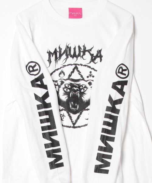 美品 MISHKA ミシカ 長袖カットソー ロンT オーバーサイズ XXL MISHKA LONG SLEEVE TEE SHIRT ミシカ 長袖 ロングスリーブT