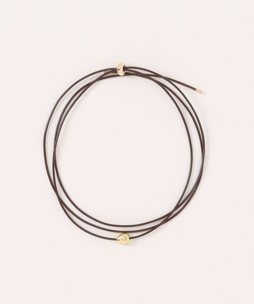 PUAL CE CIN（ピュアルセシン）の「【＠noricorico102企画】コードチョーカー（チョーカー・レディース・ブラウン系その他/ブラック系その他・FREE）」の10枚目の写真