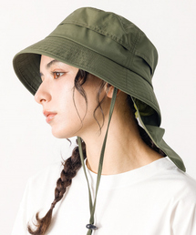 Ruben（ルーベン）の「【RUBEN / ルーベン】シェードバケットハット / 日焼け対策 / ストラップ付き / 3WAY【WEB限定】（ハット）」