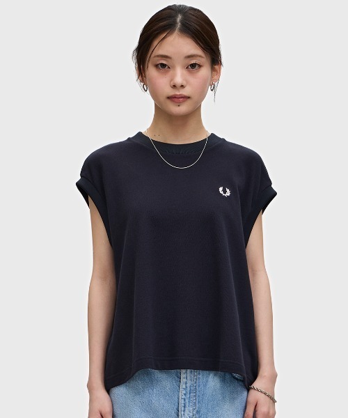 Sleeveless Pique T-Shirt／ノースリーブピケTシャツ（Tシャツ