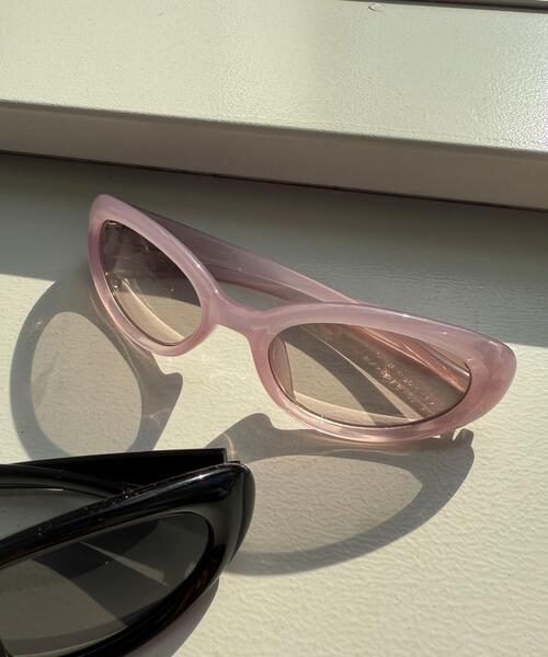 WEGO(ウィゴー)の「WEGO/スポーティカラーレンズアイウェア(サングラス・レディース・ライトピンク/ブラック・FREE)」の1枚目の写真