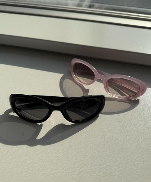 WEGO(ウィゴー)の「WEGO/スポーティカラーレンズアイウェア(サングラス・レディース・ライトピンク/ブラック・FREE)」の3枚目の写真