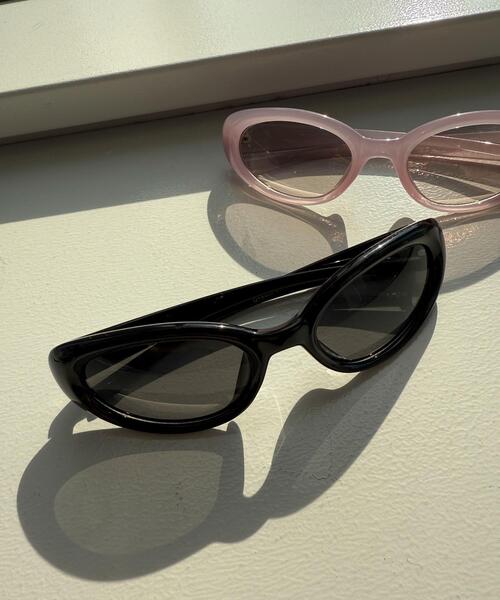 WEGO(ウィゴー)の「WEGO/スポーティカラーレンズアイウェア(サングラス・レディース・ライトピンク/ブラック・FREE)」の7枚目の写真