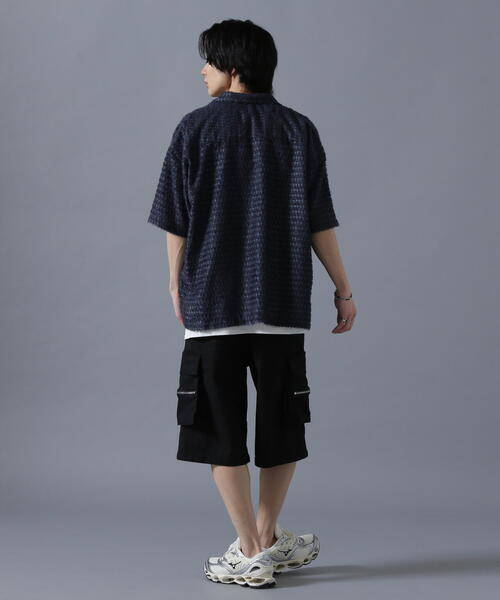 DANKE SCHON（ダンケシェーン）の「DankeSchon/ダンケシェーン/SHEER SHAGGY JQ S/S SHIRTS（シャツ/ブラウス・レディース・ブラック/グレー・F）」の13枚目の写真