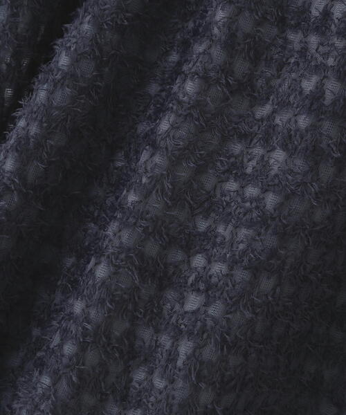 DANKE SCHON（ダンケシェーン）の「DankeSchon/ダンケシェーン/SHEER SHAGGY JQ S/S SHIRTS（シャツ/ブラウス・レディース・ブラック/グレー・F）」の19枚目の写真