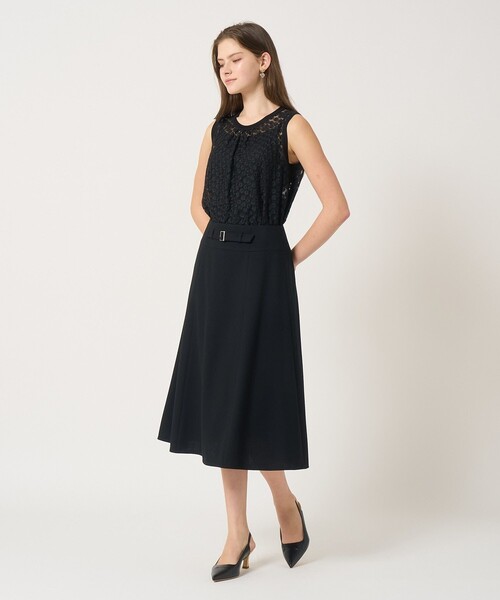 ANAYI（アナイ）の「ライトスラブバックルスカート（スカート・レディース・ピンク/ホワイト/ブラック/グリーン・38/36/34）」の20枚目の写真