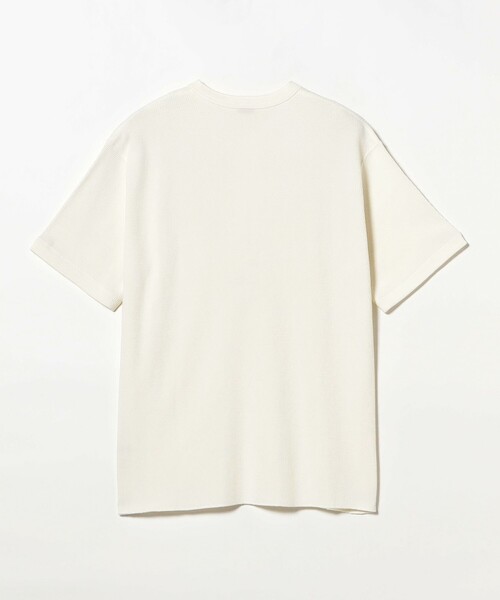 Healthknit（ヘルスニット）の「【別注】Healthknit / Honeycomb Thermal Henry Neck T-shirt（Tシャツ/カットソー・メンズ・オフホワイト/ブラック・XL/L/M/S）」の13枚目の写真