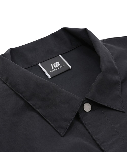 NEW BALANCE(ニューバランス)の「MET24 Short Sleeve Shirts Jacket(シャツ/ブラウス・メンズ・ブラック/グレイッシュベージュ/セージグリーン・LARGE/X-LARGE/MEDIUM/SMALL)」の8枚目の写真