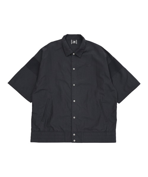 NEW BALANCE(ニューバランス)の「MET24 Short Sleeve Shirts Jacket(シャツ/ブラウス・メンズ・ブラック/グレイッシュベージュ/セージグリーン・LARGE/X-LARGE/MEDIUM/SMALL)」の15枚目の写真
