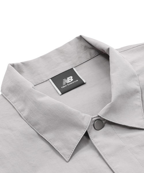 NEW BALANCE(ニューバランス)の「MET24 Short Sleeve Shirts Jacket(シャツ/ブラウス・メンズ・ブラック/グレイッシュベージュ/セージグリーン・LARGE/X-LARGE/MEDIUM/SMALL)」の21枚目の写真