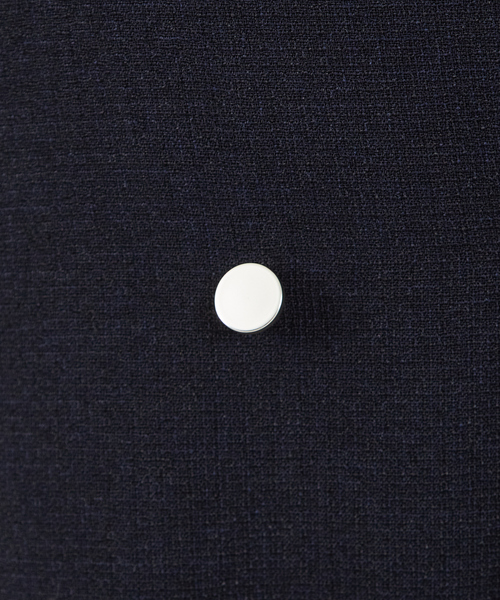 abahouse mavie（アバハウスマヴィ）の「【セットアップ対応】ライトツィードフレンチジャケット（ノーカラージャケット・レディース・ネイビー/グレイッシュベージュ・フリー）」の20枚目の写真