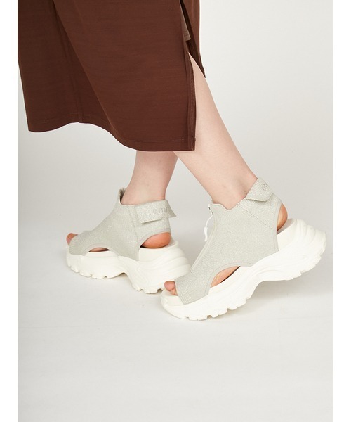 emmi eco ニットサンダル 23.5 セール】eco ニットサンダル（サンダル）｜emmi（エミ）の
