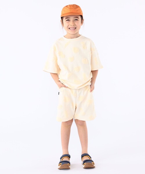 SHIPS(シップス)の「SHIPS KIDS:100~130cm / パイル ジャカード TEE(Tシャツ/カットソー・キッズ・ブルー系/オフホワイト・100/110/120/130)」の7枚目の写真