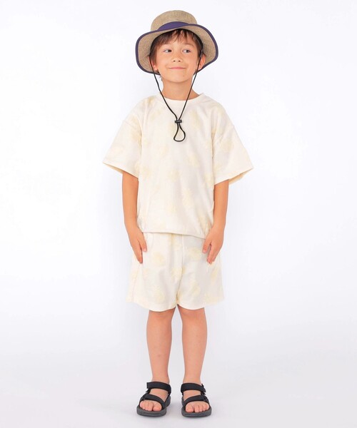 SHIPS(シップス)の「SHIPS KIDS:100~130cm / パイル ジャカード TEE(Tシャツ/カットソー・キッズ・ブルー系/オフホワイト・100/110/120/130)」の11枚目の写真