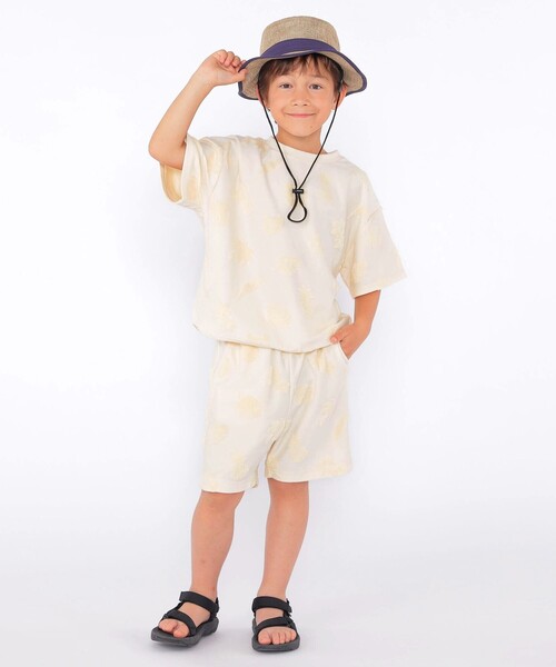 SHIPS(シップス)の「SHIPS KIDS:100~130cm / パイル ジャカード TEE(Tシャツ/カットソー・キッズ・ブルー系/オフホワイト・100/110/120/130)」の12枚目の写真