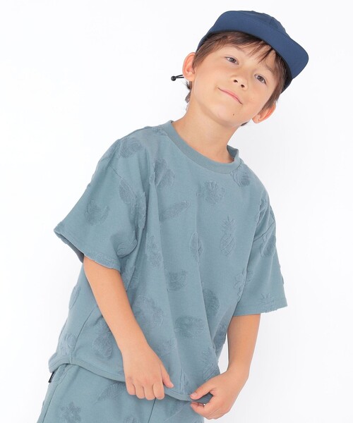SHIPS(シップス)の「SHIPS KIDS:100~130cm / パイル ジャカード TEE(Tシャツ/カットソー・キッズ・ブルー系/オフホワイト・100/110/120/130)」の15枚目の写真