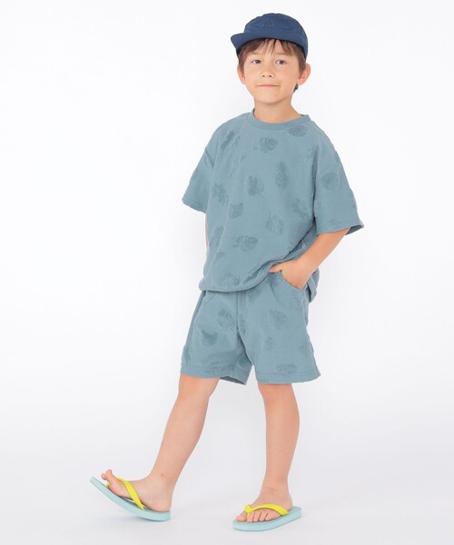 SHIPS(シップス)の「SHIPS KIDS:100~130cm / パイル ジャカード TEE(Tシャツ/カットソー・キッズ・ブルー系/オフホワイト・100/110/120/130)」の16枚目の写真