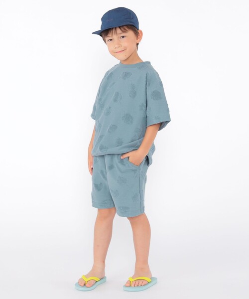 SHIPS(シップス)の「SHIPS KIDS:100~130cm / パイル ジャカード TEE(Tシャツ/カットソー・キッズ・ブルー系/オフホワイト・100/110/120/130)」の17枚目の写真