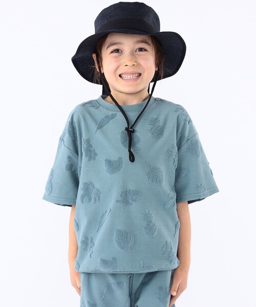 SHIPS(シップス)の「SHIPS KIDS:100~130cm / パイル ジャカード TEE(Tシャツ/カットソー・キッズ・ブルー系/オフホワイト・100/110/120/130)」の19枚目の写真