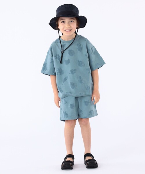 SHIPS(シップス)の「SHIPS KIDS:100~130cm / パイル ジャカード TEE(Tシャツ/カットソー・キッズ・ブルー系/オフホワイト・100/110/120/130)」の22枚目の写真