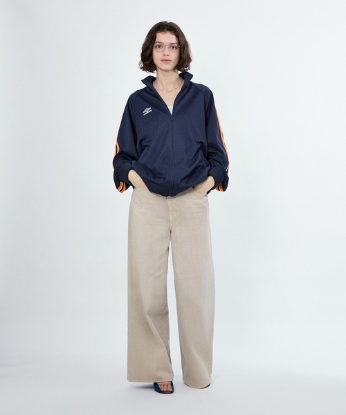 M TO R（ムウトアール）の「WRAP BAGGY DENIM（デニムパンツ・レディース・キナリ/ブルー・38/40/42）」の22枚目の写真