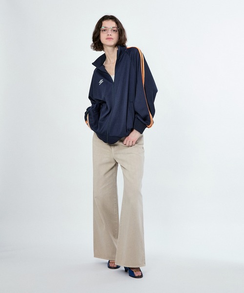 M TO R（ムウトアール）の「WRAP BAGGY DENIM（デニムパンツ・レディース・キナリ/ブルー・38/40/42）」の20枚目の写真