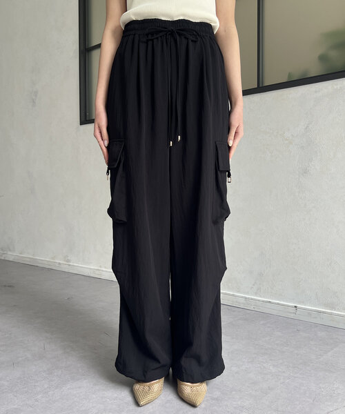 裾ドロストパンツ（その他パンツ）｜Chez toi（シェトワ）の