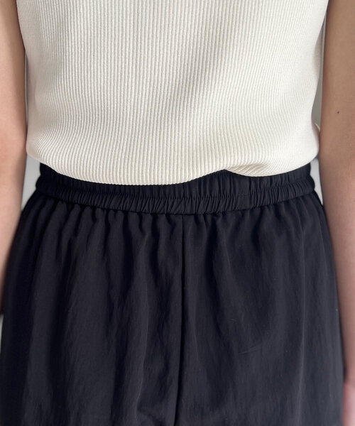 Chez toi（シェトワ）の「裾ドロストパンツ（その他パンツ・レディース・ブラック/グレイッシュベージュ・FREE）」の14枚目の写真