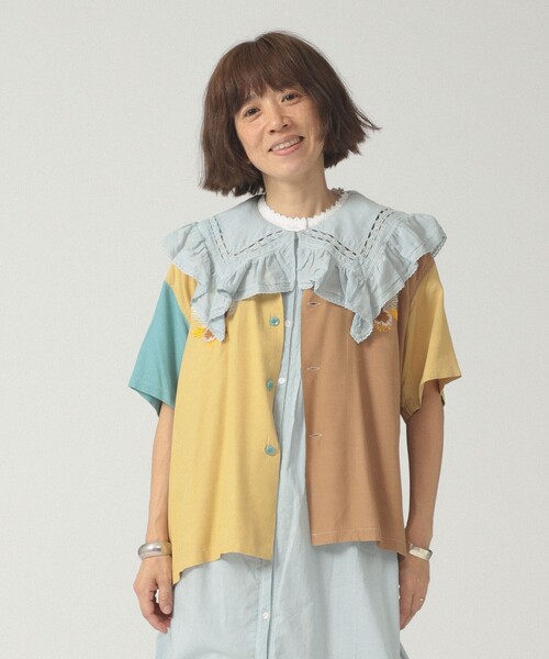 BEAMS BOY(ビームスボーイ)の「【別注】テーラー東洋 / SUKA SHIRT(シャツ/ブラウス・レディース・ブラック/その他・ONE SIZE)」の8枚目の写真