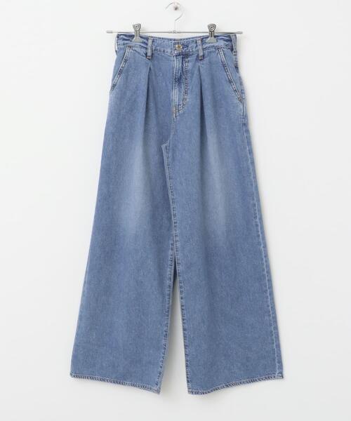 NEEDBY heritage（ニードバイヘリテージ）の「NEEDBY heritage　AARON（デニムパンツ・レディース・ブルー・24/25/26）」の11枚目の写真