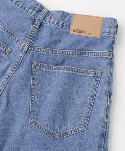 NEEDBY heritage（ニードバイヘリテージ）の「NEEDBY heritage　AARON（デニムパンツ・レディース・ブルー・24/25/26）」の4枚目の写真