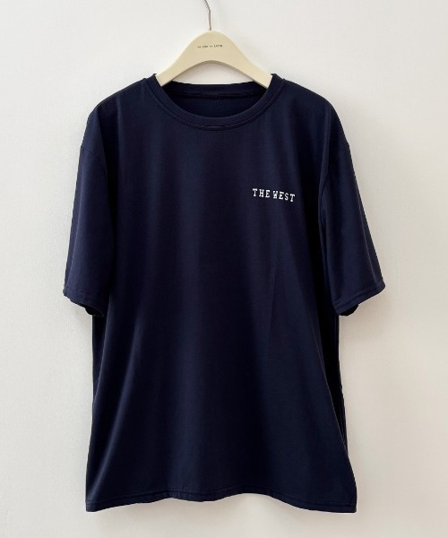 maison de LATIR（メゾンドラティール）の「半袖ロゴTシャツ（Tシャツ/カットソー・レディース・ホワイト/ネイビー・ONESIZE）」の20枚目の写真