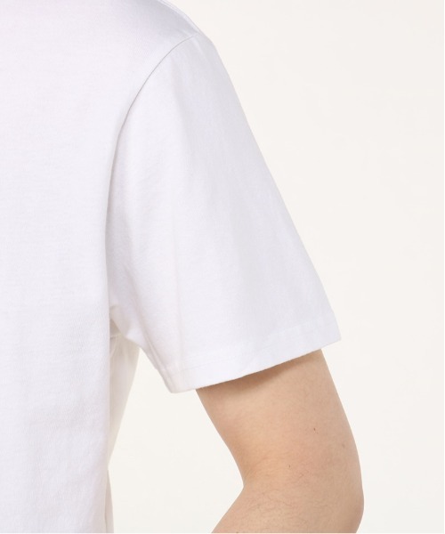 CHUMS(チャムス)の「CHUMS/チャムス 半袖Tシャツ フロントプリント 虫よけ CH01-2509(Tシャツ/カットソー・メンズ・ベージュ/ブラック/ホワイト/ライトオリーブ・M/XL/XXL/L)」の7枚目の写真