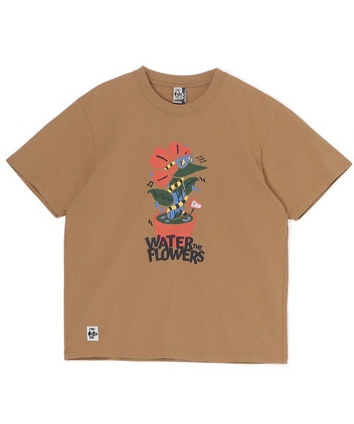 CHUMS(チャムス)の「CHUMS/チャムス 半袖Tシャツ フロントプリント 虫よけ CH01-2509(Tシャツ/カットソー・メンズ・ベージュ/ブラック/ホワイト/ライトオリーブ・M/XL/XXL/L)」の13枚目の写真