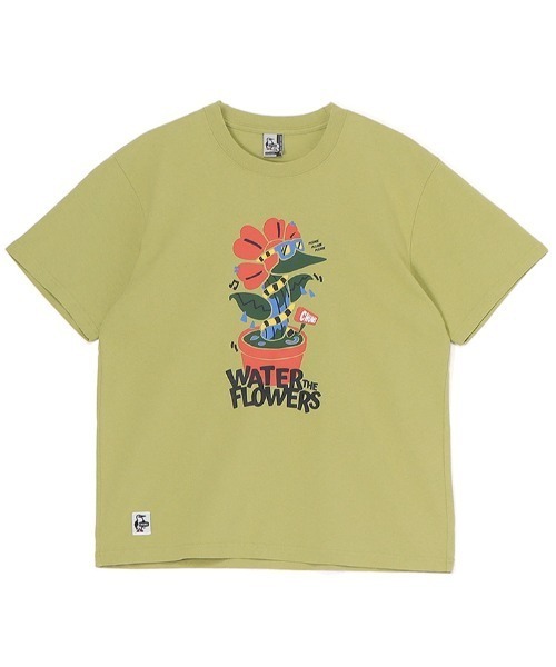 CHUMS(チャムス)の「CHUMS/チャムス 半袖Tシャツ フロントプリント 虫よけ CH01-2509(Tシャツ/カットソー・メンズ・ベージュ/ブラック/ホワイト/ライトオリーブ・M/XL/XXL/L)」の14枚目の写真
