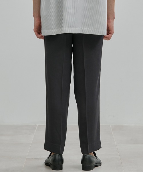 COLD DRY PLEATS 2タックイージーパンツ 接触冷感｜軽量｜通気性