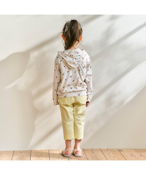 apres les cours(アプレレクール)の「【UVカット】ひんやりUVパーカー(パーカー・キッズ・アイボリー/サックスブルー/ラベンダー・80/90/100/110/120/130)」の5枚目の写真