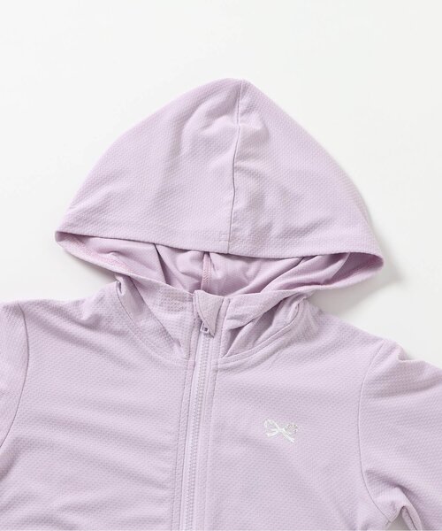 apres les cours(アプレレクール)の「【UVカット】ひんやりUVパーカー(パーカー・キッズ・アイボリー/サックスブルー/ラベンダー・80/90/100/110/120/130)」の19枚目の写真