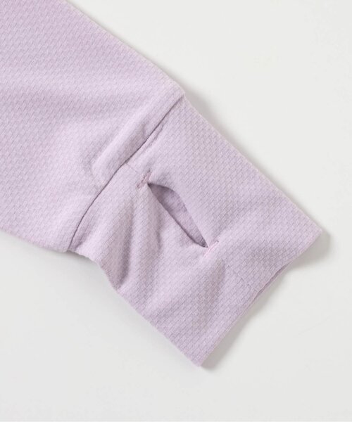 apres les cours(アプレレクール)の「【UVカット】ひんやりUVパーカー(パーカー・キッズ・アイボリー/サックスブルー/ラベンダー・80/90/100/110/120/130)」の22枚目の写真