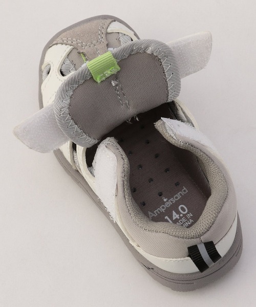 Ampersand（アンパサンド）の「Ampersand/アンパサンド 水抜きサンダル（サンダル・キッズ・ブラック/ホワイト・20/18/19）」の13枚目の写真